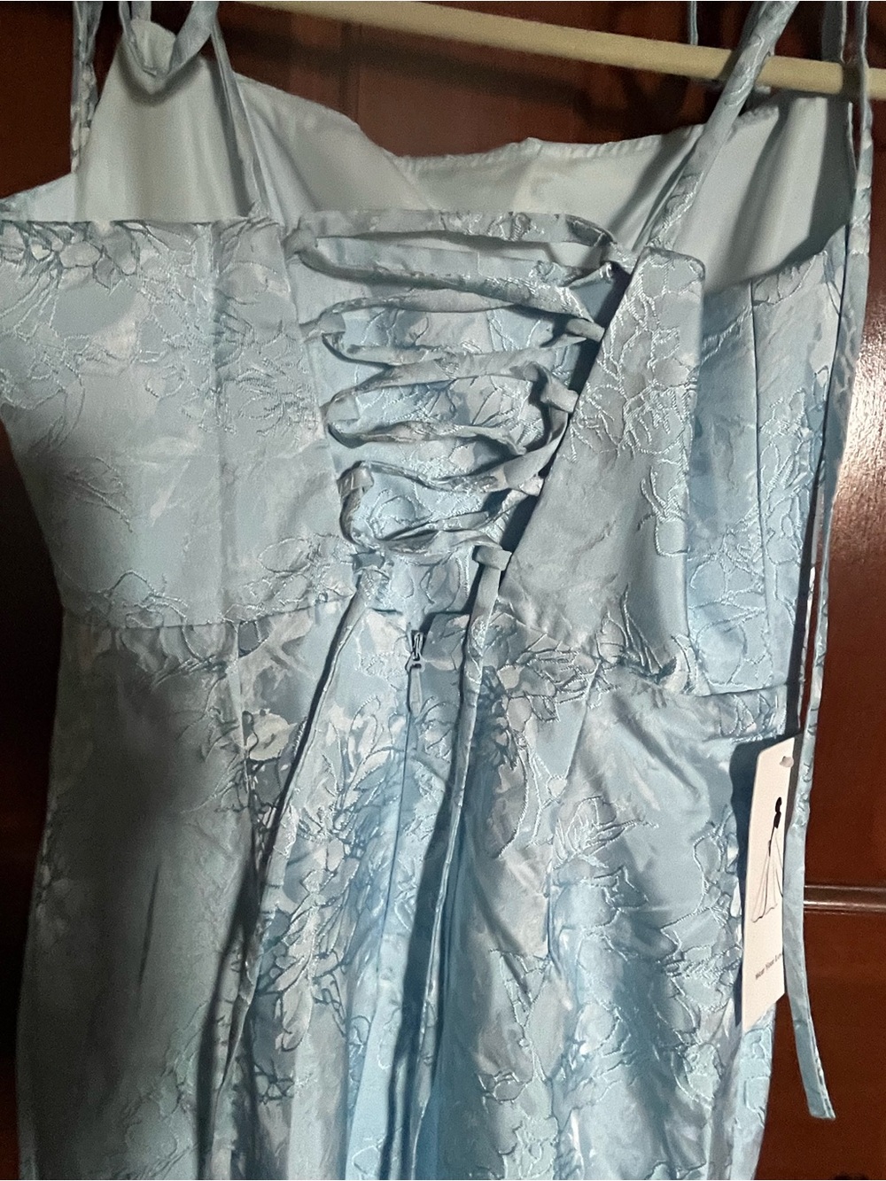 NWT Light blue formal dress - Picture 4 of 8